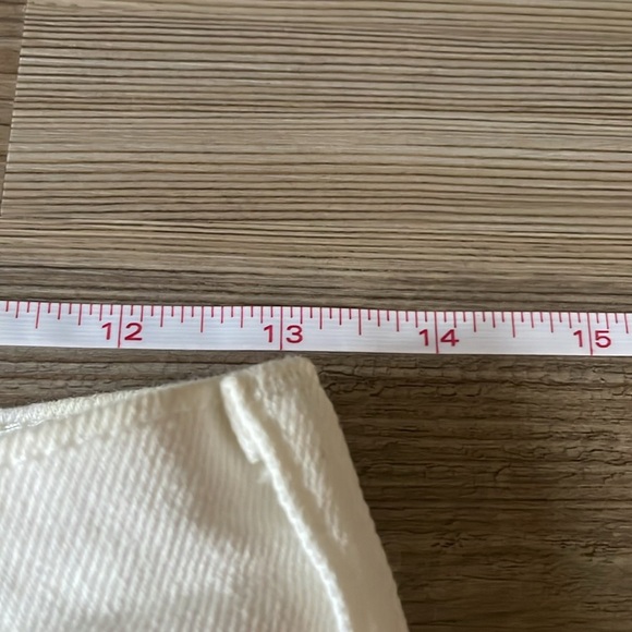 Universal Thread Mid-Rise 80's Slim Fit Jeans White Womens size 4R NWT - Picture 6 of 16